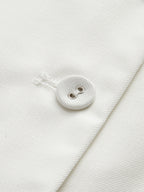 Solid  Asymmetrical Straight Leg Pants Set