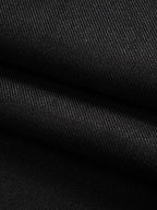 Faux Leather Panel Lantern Pants